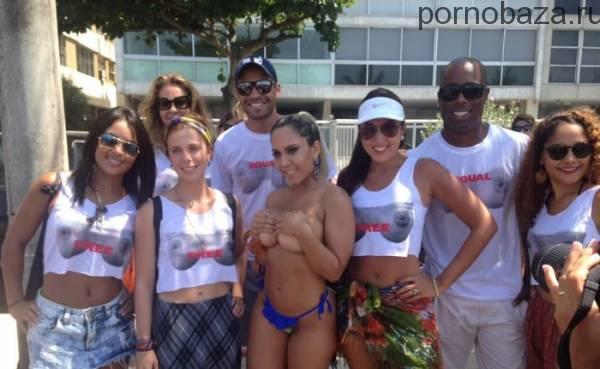 Топлес-протест в Бразилии (36 фото)