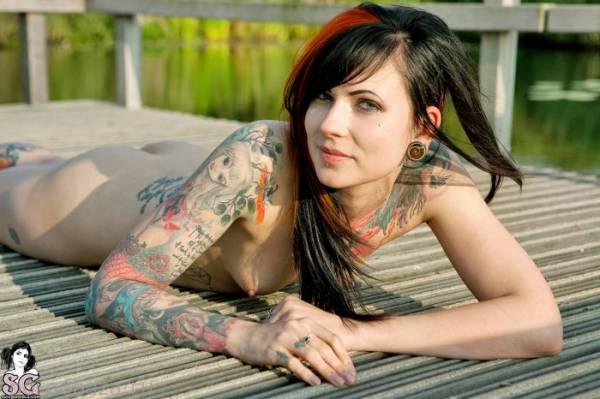 Участница проекта Suicide Girls Красотка Kindra