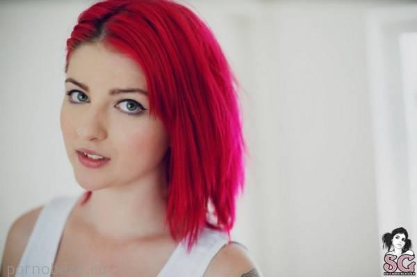 Обаятельная девушка Harlee из Suicide Girls