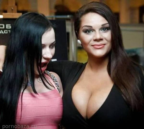 ЗАБАВНЫЕ ФОТО ДЕВУШЕК С БОЛЬШОЙ ГРУДЬЮ И ИХ ПОДРУГАМИ